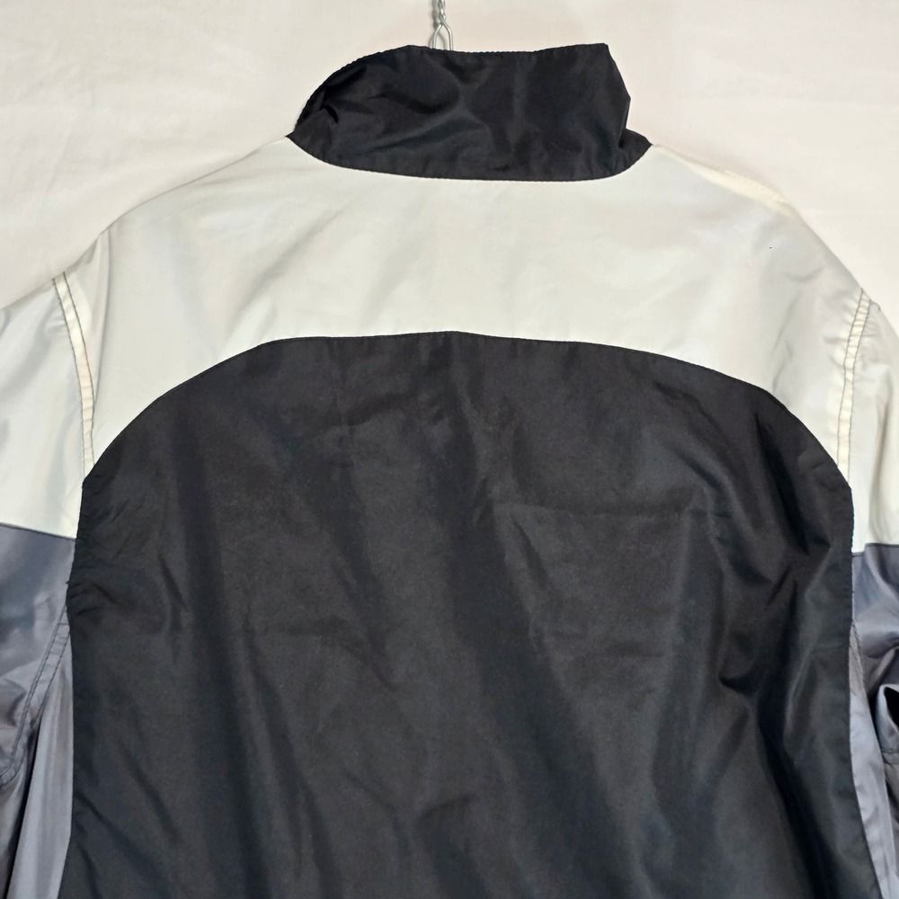 Reebok NFL Pittsburgh Steelers Windbreaker‎ Jacket Mens Large Black Full Zip SI - Picture 15 of 16